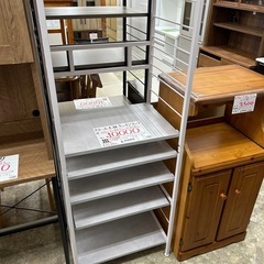 【お持ち帰り大特価】未使用品　スチール　木製棚板　キッチンラック