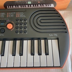 カシオ(CASIO) ミニキーボード Casiotone SA-76 の画像