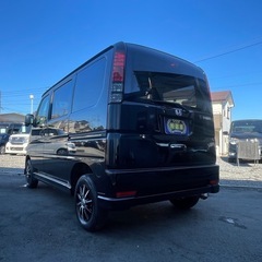 🉐【支払い総額25万円】車検令和8年7月27日H19年式ホンダ　バモス　M   社外アルミ　記録簿　CDデッキ調子良好‼️乗って帰れる！の画像