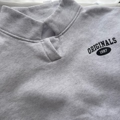 レディースオーバーサイズトレーナー　Sの画像