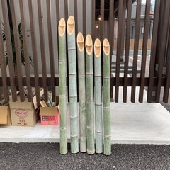 引き取り完了しました。
引き取りのみ　孟宗竹・青竹　門松を解体し...