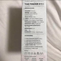 新品未使用 スタイリッシュな【チタンイヤフォン】の画像