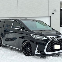 アルファードHV LM350仕様　aimgainエアロ　BBS20インチの画像