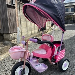ミニーちゃん三輪車 決まりました。の画像