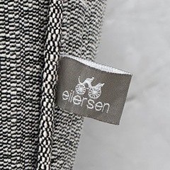 【お買い得‼️】定価35万以上♪ アイラーセン 190cm幅3人掛けソファ ストリームライン フェザー入りクッション グレー♪の画像