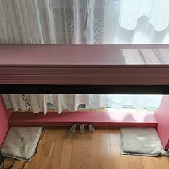 電子ピアノKORG88鍵盤（赤色）