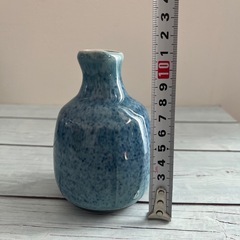 徳利　とっくり　6本セット　2種類　花柄　マーブル柄　無地　和風　大量　料亭　青の画像