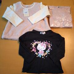 女児100 3枚（内2枚新品）