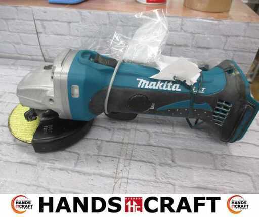 makita マキタ GA402 ディスクグラインダ 18V ハンドル付 中古品 【ハンズクラフト宜野湾店】