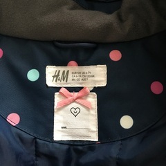 H&M  ジャンプスーツ　防寒ウエア　スキーウエア　スノーボードウエアの画像