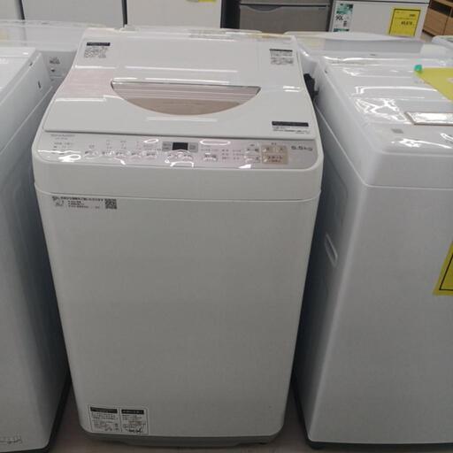 ★ジモティー割あり★5.5kg洗濯機 SHARP, ES-TX5B,2018年製 現状販売　 高さ(H)cm× 幅(W)cm× 奥行(D)cm【joh3951】