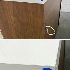 古賀家具 キッチンカウンター セイント 幅120 ソフトクローズ モイス ブラウン レンジボード KOGA 食器棚 中古家具 店頭引取歓迎 R9025の画像