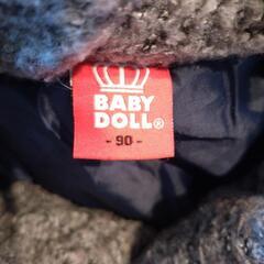 女児　ベビードールコート90の画像