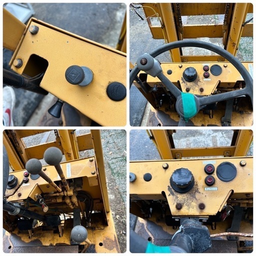 M0117701K 小松 フォークリフト KOMATU コマツ 1tクラス 型式FG09-2 マニュアル車 引き取り限定 現状品 中古
