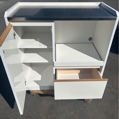 レンジ台　ホワイト✨の画像