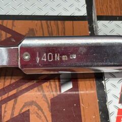 値下げしました！【中古】KTC ネプロス nepros 型番不明 ラチェット式トルクレンチ 40N・m ※未校正の為ジャンク扱いの画像
