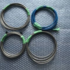 ■■ステンレスワイヤー 裸4mm-3.2mが2本・裸4mm-3....