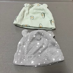 （同時購入で無料）美品　帽子　赤ちゃん　新生児の画像