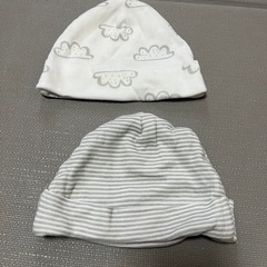 （同時購入で無料）美品　帽子　赤ちゃん　新生児の画像