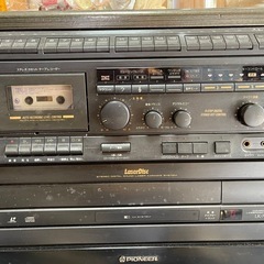 終了しました。お譲りします　引取り限定　パイオニア　レーザーディスク　カラオケ　型式LK-70の画像