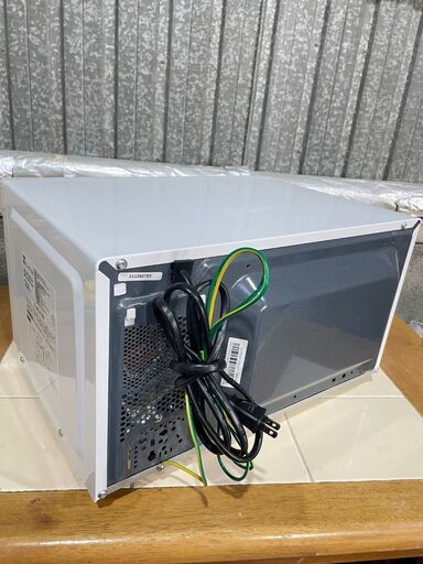 【A-Stage】電子レンジ DRF-S18HFA 2021年 ホワイト ヘルツフリー フラットタイプ シンプル スタイリッシュデザイ