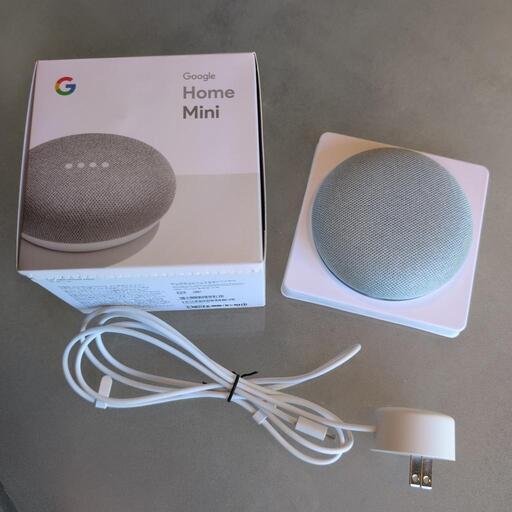 美品　Google Home Mini　グーグルホームミニ