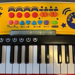 【Toyroyal】キッズキーボード DX スタンド・イス付の画像