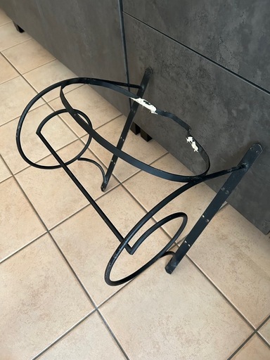 洗面ボウルと受け具のセット
