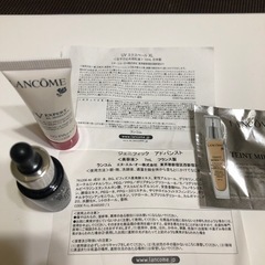 LANCOME UV、美容液他、クレンジングシートの画像
