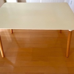 ダイニングテーブル120×80、高さ74cm