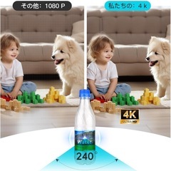 【新品未使用】① 防犯カメラ　ペットカメラ　ミニカメラ　小型カメラ4k 高精細ベビーシッタールームカメラ[アップグレード版]の画像