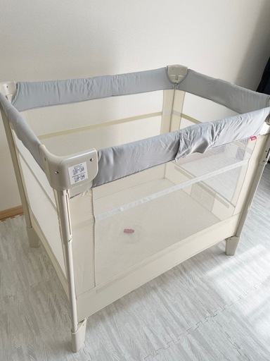 値段交渉受付ます！可愛いベビー布団付き✨ココネル エアー AB ホワイトグレー