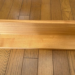 無印良品　壁につけられる家具　44cmの画像