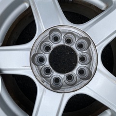 PRDアルミホイール スタッドレス １５×6J ＋45 マルチ　シルバー
の画像