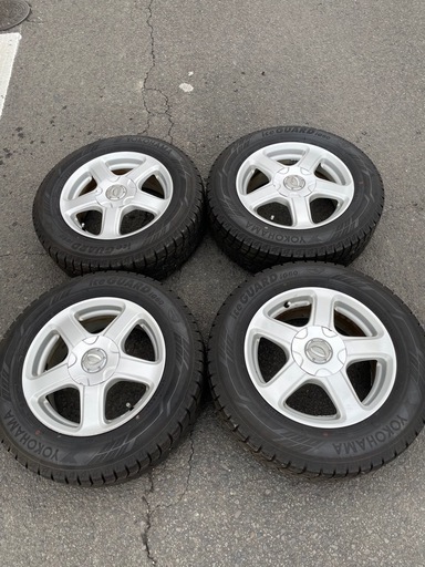 PRDアルミホイール スタッドレス １５×6J ＋45 マルチ　シルバー