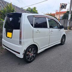 車検1年7ヶ月付き、タイヤ4本ほぼ新品!!ムーヴカスタムRSターボ!!の画像