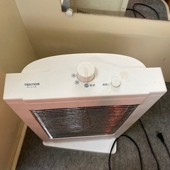 TEKNOS 2秒速暖 首振り機能搭載 ハロゲンヒーター PH-1211(W)の画像