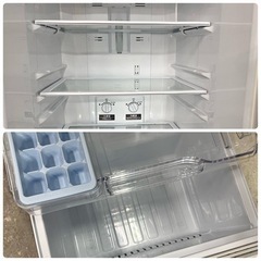 【美品】
2022年製 三菱ノンフロン冷凍冷蔵庫 形名MR-P15G-Wの画像