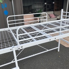 ロフトベッド（棚、コンセント付き）の画像