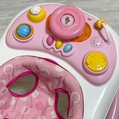交渉OK⭕️洗濯済✨中古品だけど美品✨ 電池交換済！SmartAngel エンジョイウォーカー ステップ2（ピンク） の画像