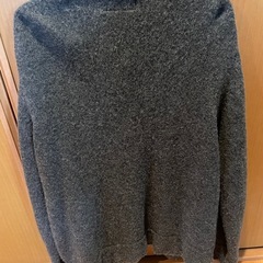 ショット　ニットカーディガンの画像