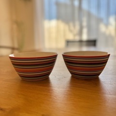 イッタラ（iittala）ストライプボウル 2個セット