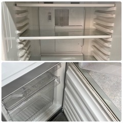 U-ING ユーイング UR-J110H 110L 2ドア冷凍冷蔵庫 右開き 2016年製 使用感ありの画像