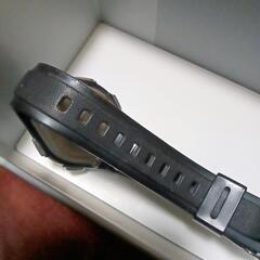 激安！美品！電池交換済み！CASIO WAVE セプター腕時計ラバーベルト！の画像