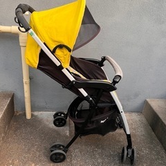 Aprica アップリカB型ベビーカー　レインカバー付の画像