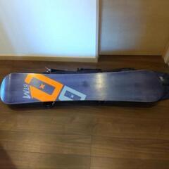 BURTON スノーボード 板 １４４cm ビンディング 袋付き カバー付き バートンの画像