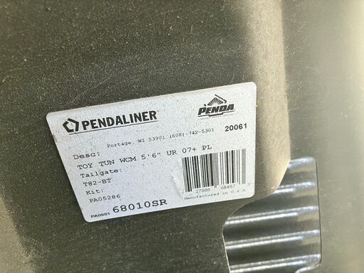 USトヨタ　タンドラ用　ベッドライナー　新品、展示品　特価!!!!! 業者割引あり USトヨタ タンドラ用 ベッドライナー 新品、展示品 特価!!!!! 業者割引あり