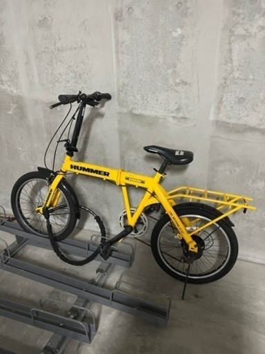 ハマー　折り畳み自転車譲ります