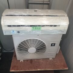 ワ0215 SHARPエアコン2016年製6畳適用38000円標準工事込み＠大阪市内・岩出市内価格の画像