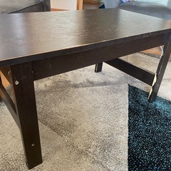 ダークブラウンコーヒーテーブルの画像